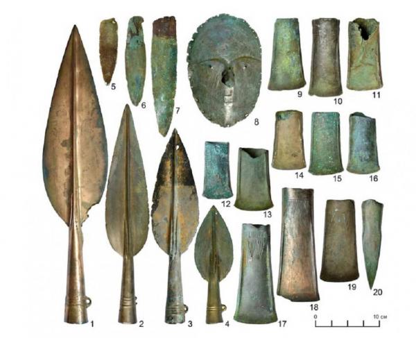Ученые изучили коллекцию уникальных артефактов бронзового века