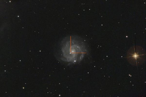 Специалистам Новосибирского Большого планетария удалось сфотографировать галактику NGC 3184, в которой за последние сто лет вспыхнула уже пятая сверхновая звезда