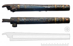 Пистолет, найденный в окрестностях Бийска - образец раннего огнестрельного ручного оружия русского происхождения
