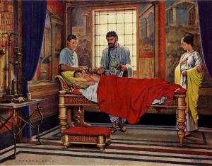 В течение всего средневековья непререкаемым авторитетом в области медицины был римский врач Гален