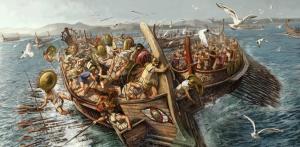 В результате санкций против Родоса, римлянам пришлось вести с пиратами многолетнюю и очень дорогостоящую войну