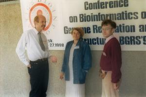 Участники первой конференции «Bioinformatics of Genome Regulation and Structure» («Биоинформатика геномной регуляции и структуры»), 1998 год