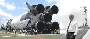 Венцом всей жизни Вернера фон Брауна стала его ракета «Сатурн-5», созданная для лунной программы «Аполлон»