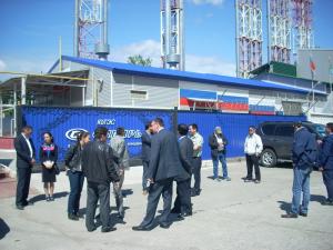 На днях объект посетила делегация из Южной Кореи и Монголии