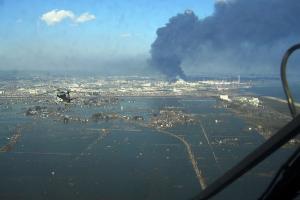 оследствие цунами и землетрясения 2011 года в японском городе Сендай