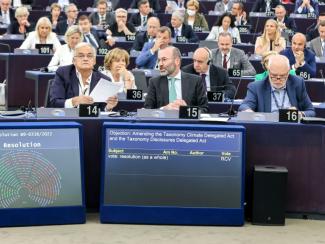 Европейский парламент выразил поддержку атомной энергии и природному газу