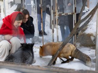 Школьники снимают научное кино в новосибирском Академгородке
